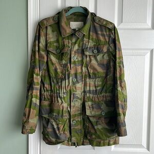 J.Crew camo barn chore jacket